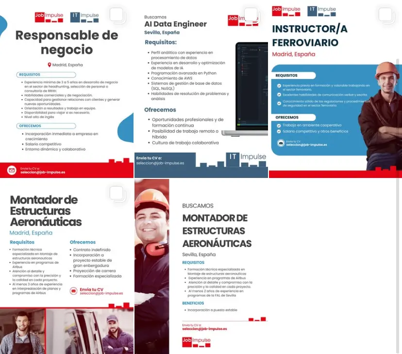 Captura de un feed después de trabajar con nosotros